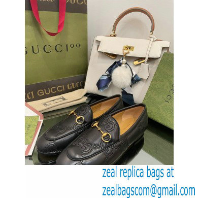 Gucci GG matelasse princetown Jordaan loafers 699903 Black 2022