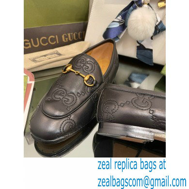 Gucci GG matelasse princetown Jordaan loafers 699903 Black 2022 - Click Image to Close