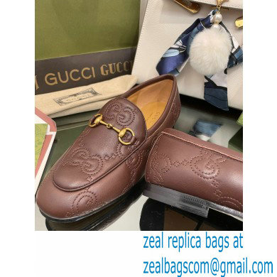 Gucci GG matelasse princetown Jordaan loafers 699903 Coffee 2022