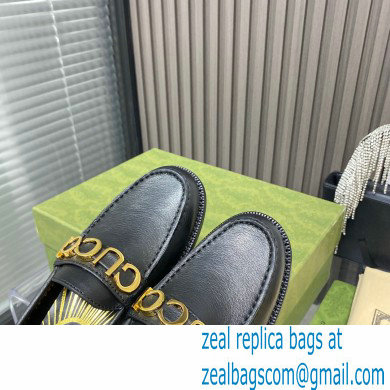 Gucci Leather 'Gucci' loafers Black 2022