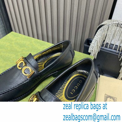 Gucci Leather 'Gucci' loafers Black 2022