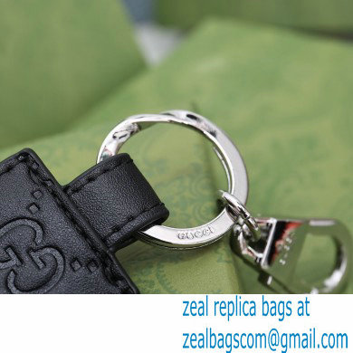 Gucci Signature keychain 478136 Black - Click Image to Close