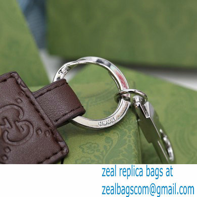 Gucci Signature keychain 478136 Coffee