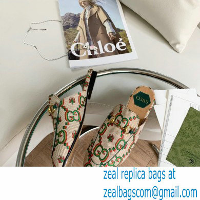 Gucci multicolor Women's GG Princetown slipper 475094 2022 - Click Image to Close