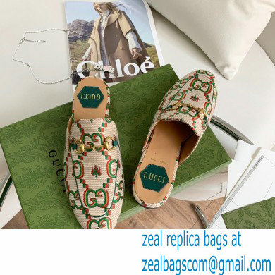 Gucci multicolor Women's GG Princetown slipper 475094 2022 - Click Image to Close
