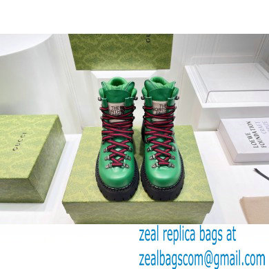 Gucci x The North Face ankle boots Leather Green 2022