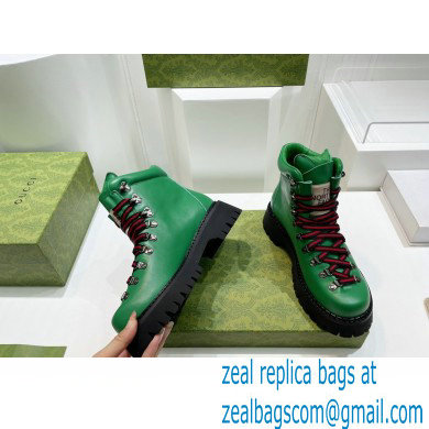 Gucci x The North Face ankle boots Leather Green 2022