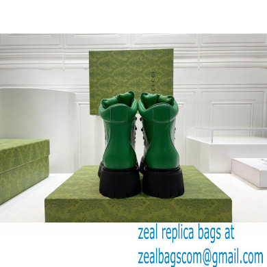 Gucci x The North Face ankle boots Leather Green 2022