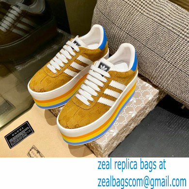 Gucci x adidas women's GG Gazelle sneakers 707873 Beige 2022