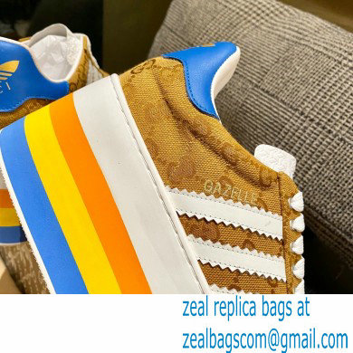 Gucci x adidas women's GG Gazelle sneakers 707873 Beige 2022