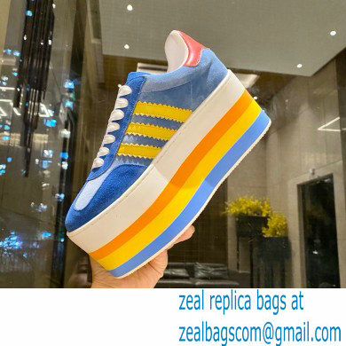 Gucci x adidas women's GG Gazelle sneakers 707873 Blue 2022