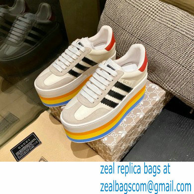 Gucci x adidas women's GG Gazelle sneakers 707873 White 2022