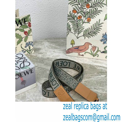 Loewe Anagram strap in jacquard and calfskin 01 2022