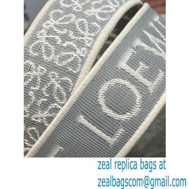 Loewe Anagram strap in jacquard and calfskin 03 2022