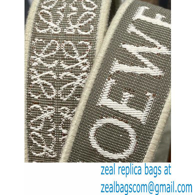 Loewe Anagram strap in jacquard and calfskin 05 2022 - Click Image to Close