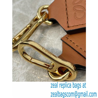 Loewe Anagram strap in jacquard and calfskin 05 2022