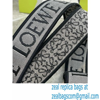 Loewe Anagram strap in jacquard and calfskin 06 2022