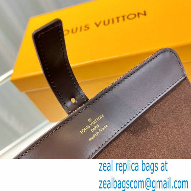 Louis Vuitton 3 Watch Case Damier Ebene Canvas