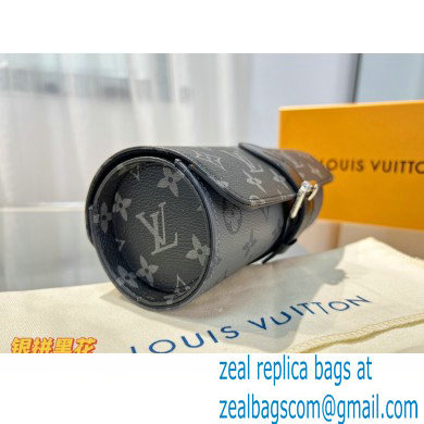 Louis Vuitton 3 Watch Case Monogram Black/Gary