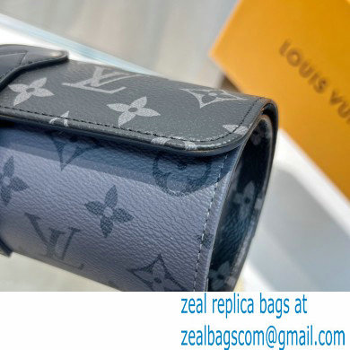 Louis Vuitton 3 Watch Case Monogram Black/Gary