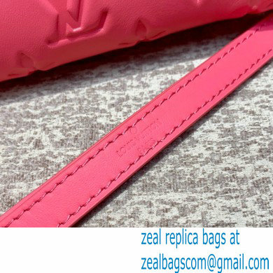 Louis Vuitton Coussin BB in Monogram Grained Leather M20750 Fluo Pink 2022