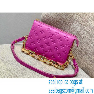 Louis Vuitton Coussin BB in Monogram Puffy Lambskin M59396 Purple 2022