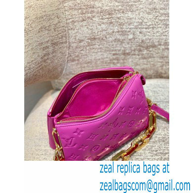 Louis Vuitton Coussin BB in Monogram Puffy Lambskin M59396 Purple 2022