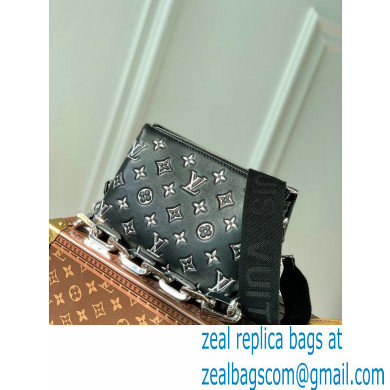 Louis Vuitton Coussin BB in silver Monogram Leather M20574 black 2022