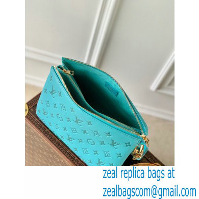 Louis Vuitton Coussin PM Bag in Monogram Leather M20769 Turquoise 2022