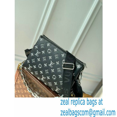 Louis Vuitton Coussin PM in Monogram-embossed puffy lambskin M57790 black 2022