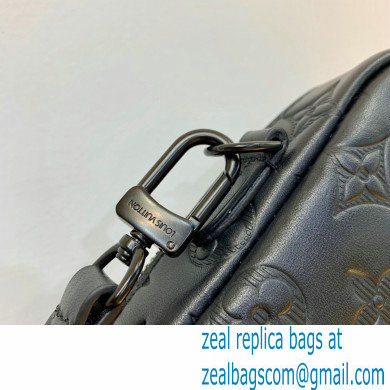 Louis Vuitton Flap Double Phone Pouch in Monogram Leather M81005 Black 2022 - Click Image to Close