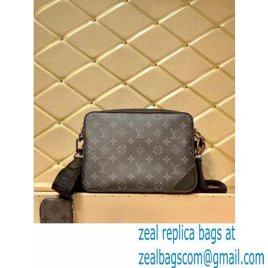 Louis Vuitton Men's Trio Messenger Shoulder Bag M69443 Monogram Eclipse Canvas 2020 - Click Image to Close