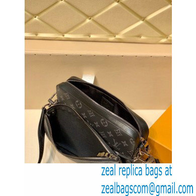 Louis Vuitton Men's Trio Messenger Shoulder Bag M69443 Monogram Eclipse Canvas 2020 - Click Image to Close