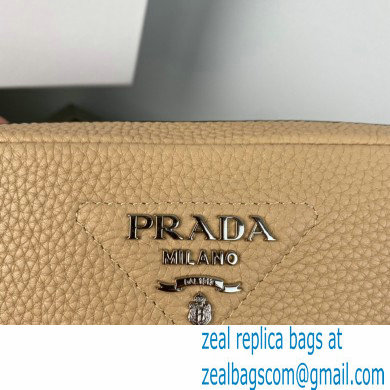 Prada Leather bag with shoulder strap 1BH082 Apricot 2022
