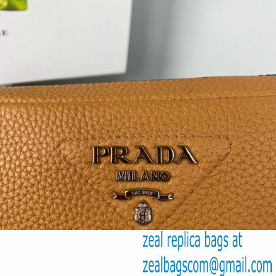 Prada Leather bag with shoulder strap 1BH082 Brown 2022