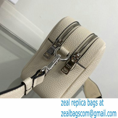 Prada Leather bag with shoulder strap 1BH082 Creamy 2022