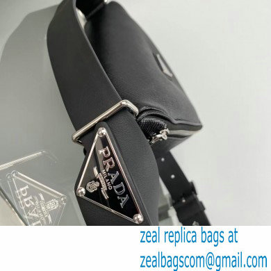 Prada Saffiano leather belt bag 2VL039 Black 2022