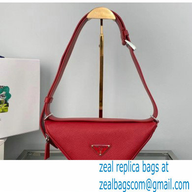 Prada Saffiano leather belt bag 2VL039 Red 2022