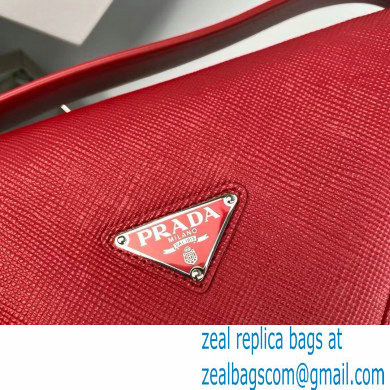 Prada Saffiano leather belt bag 2VL039 Red 2022 - Click Image to Close