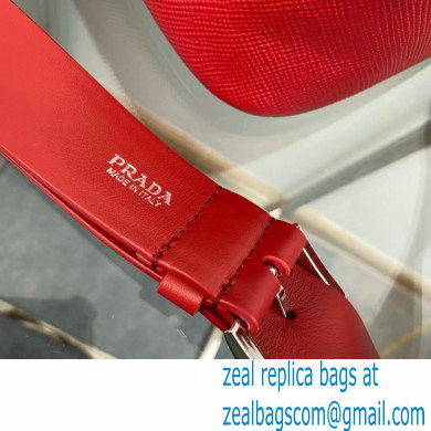 Prada Saffiano leather belt bag 2VL039 Red 2022 - Click Image to Close