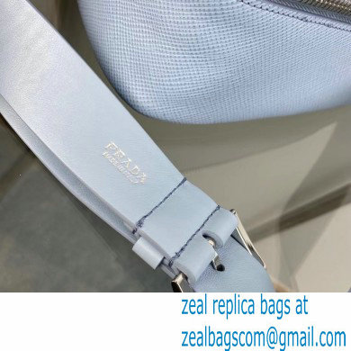 Prada Saffiano leather belt bag 2VL039 Sky Blue 2022 - Click Image to Close