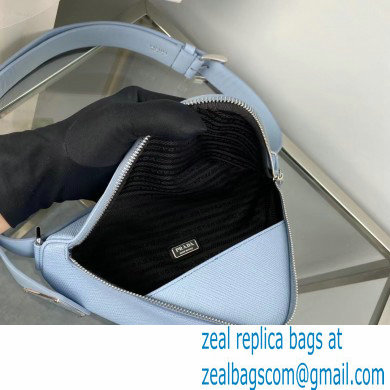 Prada Saffiano leather belt bag 2VL039 Sky Blue 2022