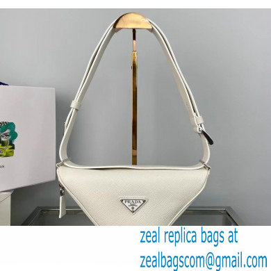 Prada Saffiano leather belt bag 2VL039 White 2022