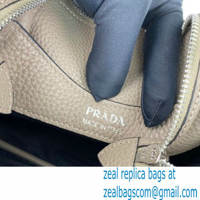 Prada Small Leather HandBag with shoulder strap 1BC145 Camel 2022