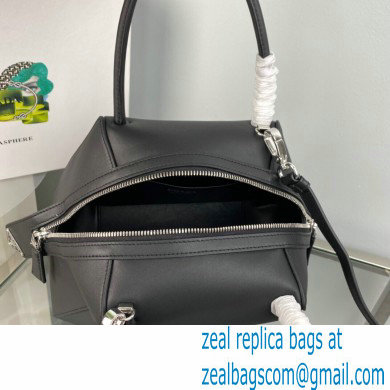 Prada Small brushed leather handbag 1BA366 Black 2022