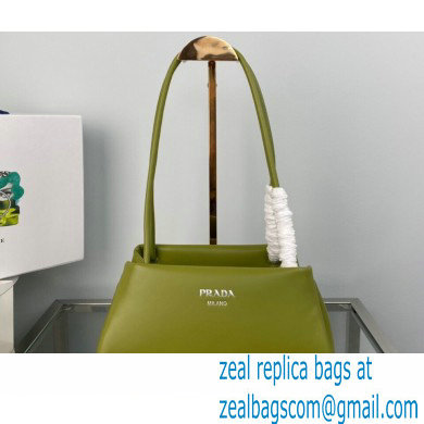 Prada Small leather bag 1BA368 Green 2022