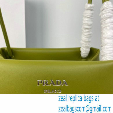Prada Small leather bag 1BA368 Green 2022