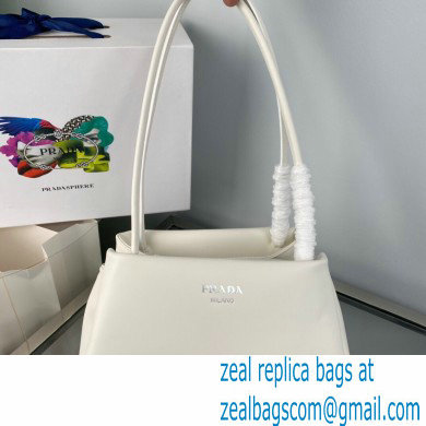 Prada Small leather bag 1BA368 White 2022