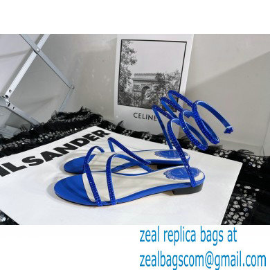 Rene Caovilla Cleo Flat Jewel Sandals 04 2022 - Click Image to Close