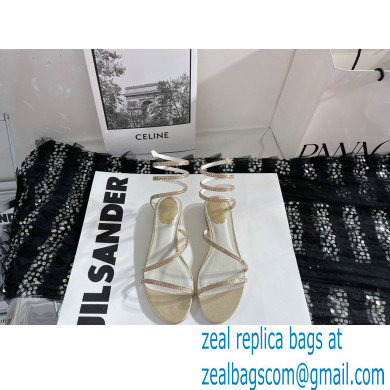 Rene Caovilla Cleo Flat Jewel Sandals 05 2022